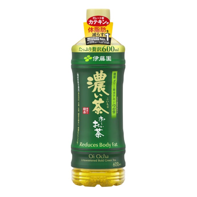 【ケース販売】伊藤園 お～いお茶 濃い茶 (機能性表示食品) 600ml×24本