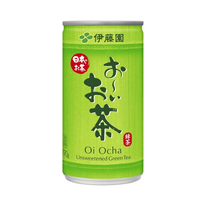 【ケース販売】伊藤園 お～いお茶 緑茶 缶 190ml×30本