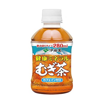 【ケース販売】伊藤園 健康ミネラルむぎ茶 280ml×24本