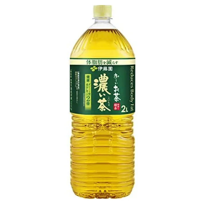 【ケース販売】お~いお茶 濃い茶 (機能性表示食品) 2L×6本