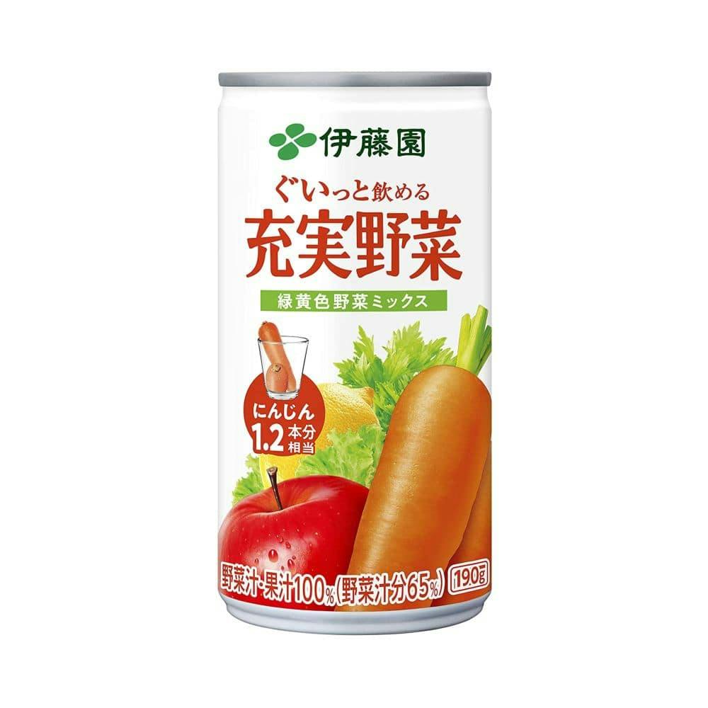 伊藤園 充実野菜100 20本入 190g缶 新品 本州無料 野菜ジュース