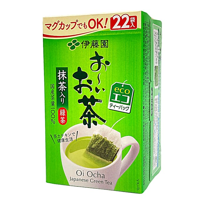 伊藤園 お～いお茶 エコティーバッグ 緑茶 22袋(販売終了)