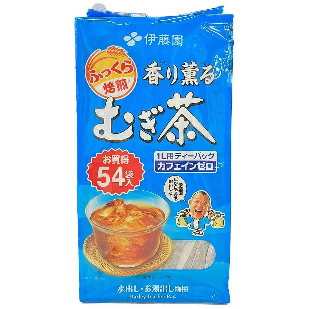 伊藤園 香り薫るむぎ茶 ティーバッグ 54袋 | 飲料・水・お茶