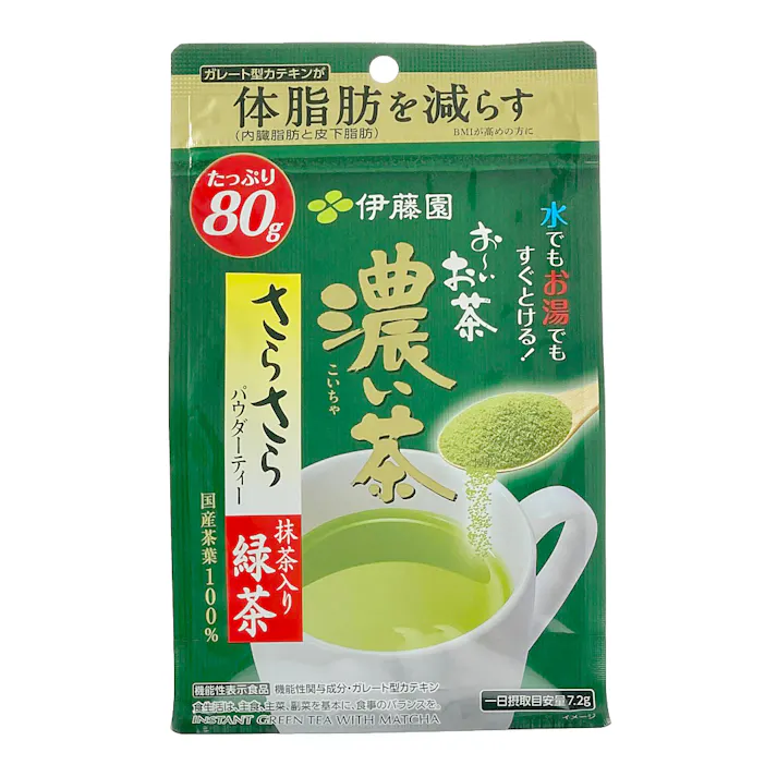 機能性さらさら濃い茶 80g