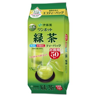 伊藤園 ワンポットエコティーバッグ 抹茶入り緑茶 50袋