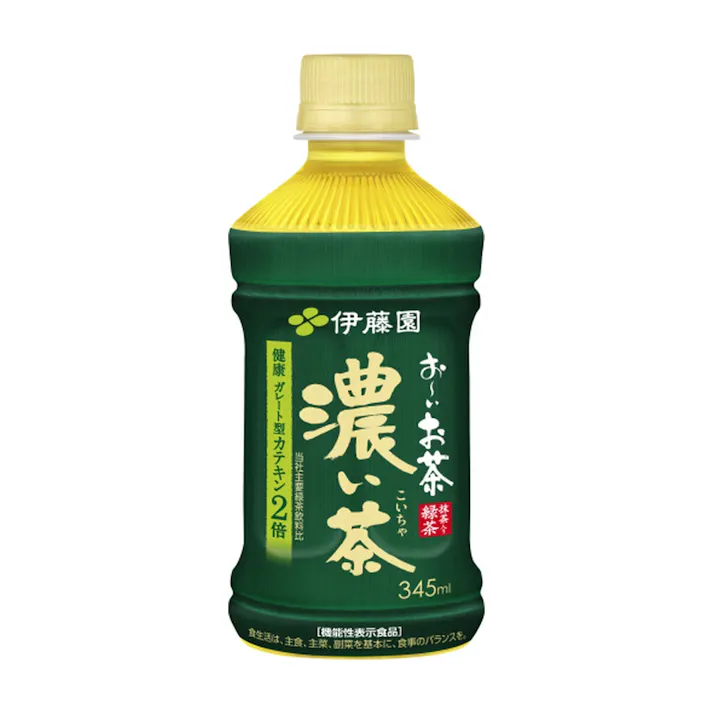 【ケース販売】お~いお茶 濃い茶 (機能性表示食品) 345ml×24本