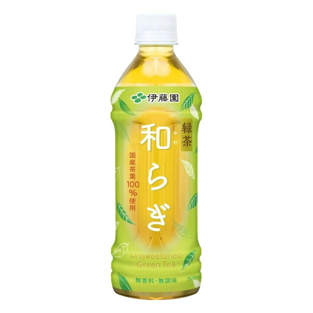 ケース販売】伊藤園 和らぎ 緑茶 500ml×24本 | 飲料・水・お茶