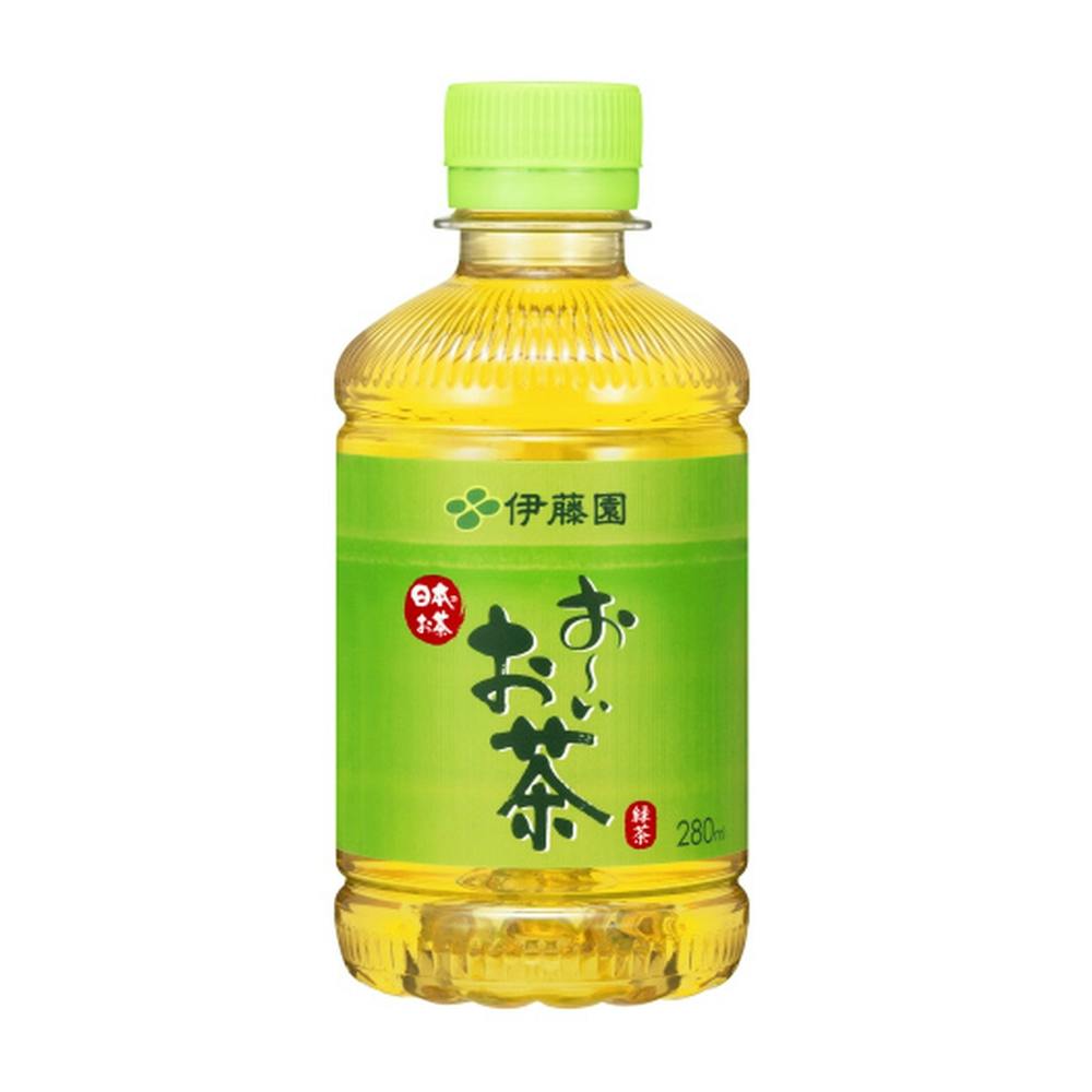 【ケース販売】伊藤園 お～いお茶 緑茶 280ml×24本