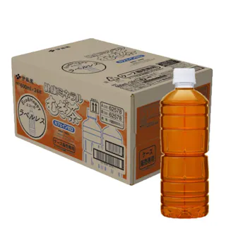 【ケース販売】健康ミネラルむぎ茶 ラベルレス 600ml×24本