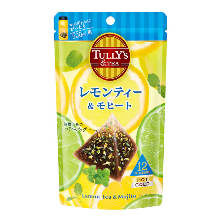 TULLY’S &TEA レモンティー&モヒート 12袋
