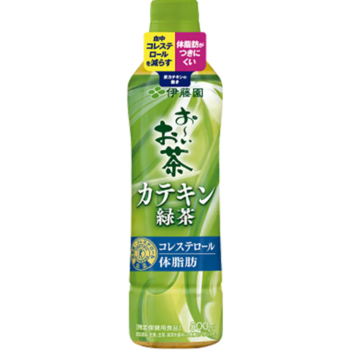 【ケース販売】お~いお茶 カテキン緑茶 500ml×24本