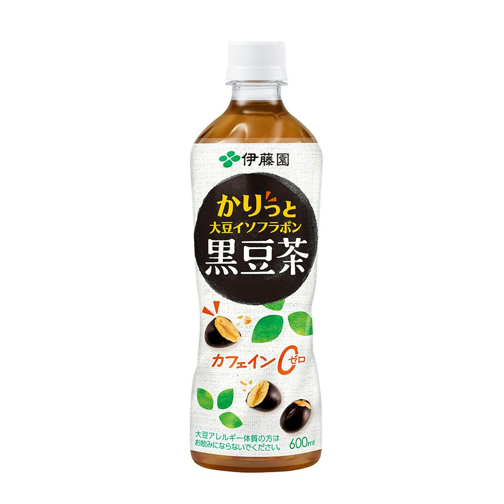 かりっと大豆イソフラボン黒豆茶 600ml