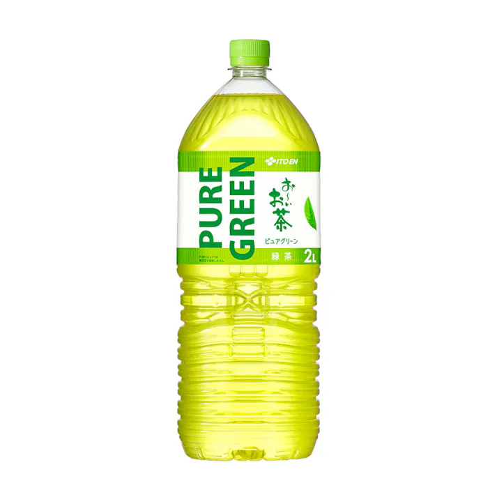【ケース販売】お~いお茶 ピュアグリーン2L×6