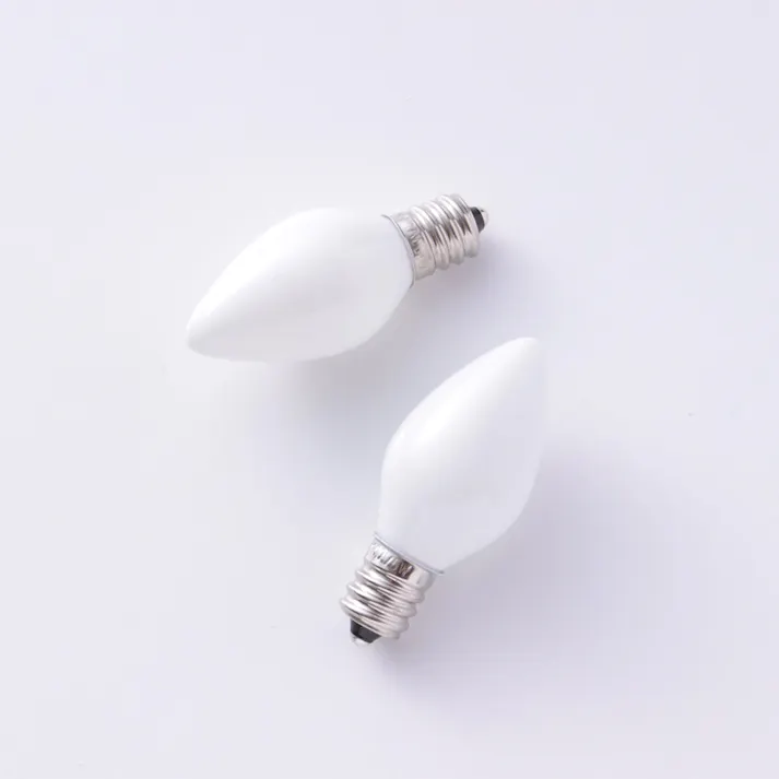 エルパ ELPA ローソク球 5W E12 ホワイト 2個入 G-11H (W)