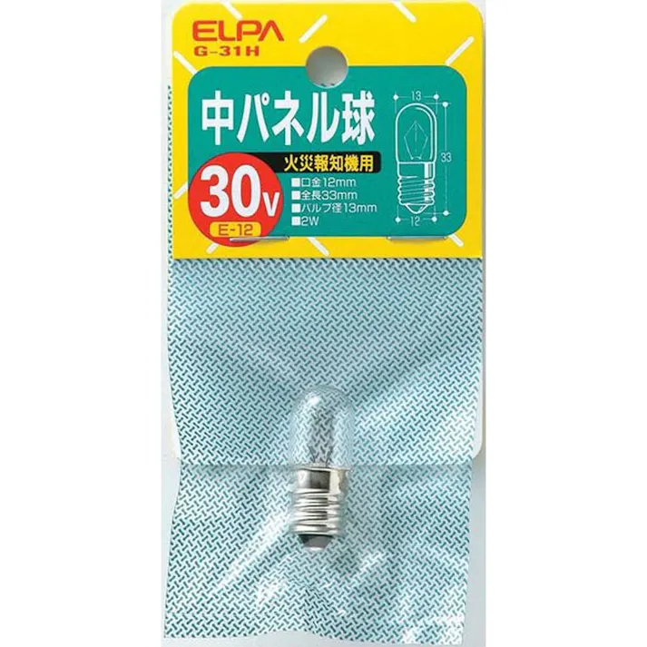 エルパ ELPA 中パネル球 G-31H