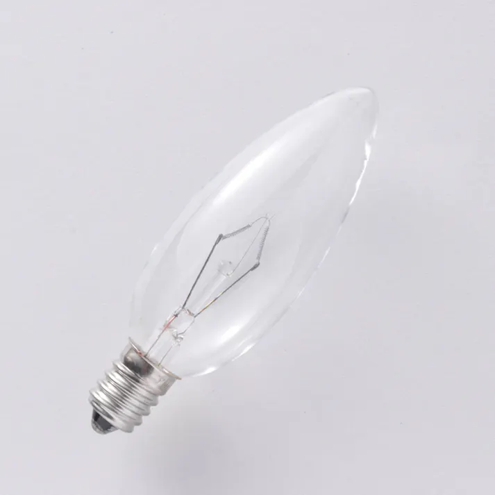 エルパ ELPA E14ベース用シャンデリア球 60W E14 クリア G-703H (C)