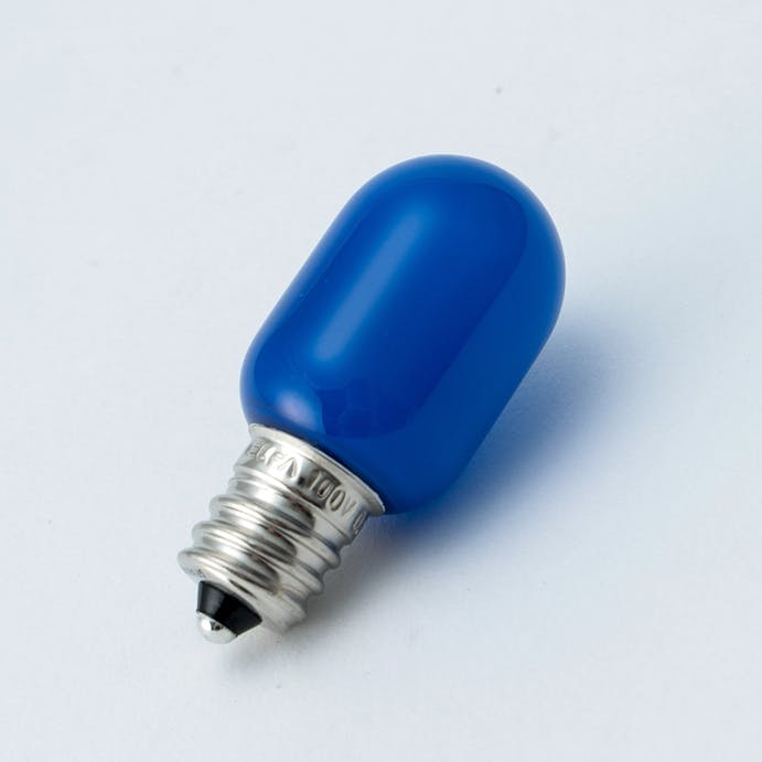 朝日電器 エルパ ELPA LEDナツメ球 E12 ブルー LDT1B-G-E12-G102