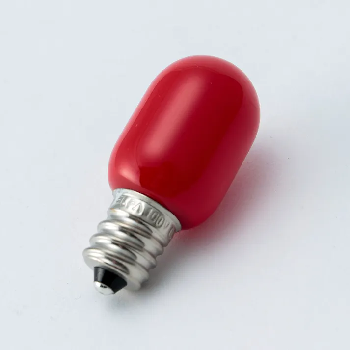 エルパ ELPA LEDナツメ球 E12 レッド LDT1R-G-E12-G104