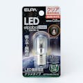 朝日電器 エルパ ELPA LEDナツメ球 E17 クリア電球色 LDT1CL-G-E17-G116