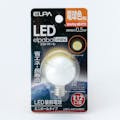 朝日電器 エルパ ELPA LED装飾電球 ミニボール球形 E12 G30 電球色 LDG1L-G-E12-G231