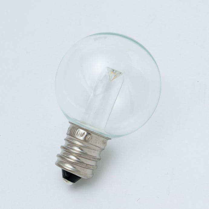 朝日電器 エルパ ELPA LED装飾電球 ミニボール球形 E12 G30 クリア昼白色 LDG1CN-G-E12-G235