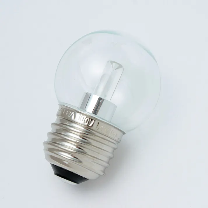 エルパ ELPA LED装飾電球 ミニボール球形 E26 G40 クリア昼白色 LDG1CN-G-G255