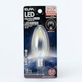 朝日電器 エルパ ELPA LED装飾電球 シャンデリア球形 E12 クリア電球色 LDC1CL-G-E12-G316