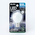 朝日電器 エルパ ELPA LED装飾電球 S形ミニ球形 E17 昼白色 LDA1N-G-E17-G450