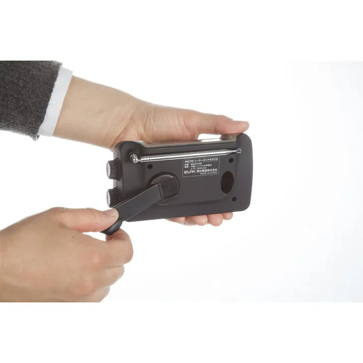 エルパ ELPA ソーラーダイナモラジオ ER-DY10F