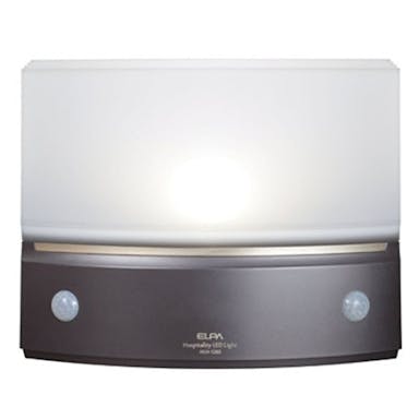 朝日電器 エルパ ELPA もてなしのあかり 据置型薄型 3W白色LED HLH-1203 (DB)