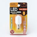 朝日電器 エルパ ELPA LED常夜灯 ナツメ球 E12 LDT1YR-G-E12-G1001