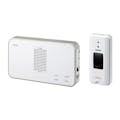 朝日電器 エルパ ELPA ワイヤレスチャイム 受信機ホワイト 押しボタンホワイト セット EWS-S5030 / ワイヤレスチャイム EWSシリーズ