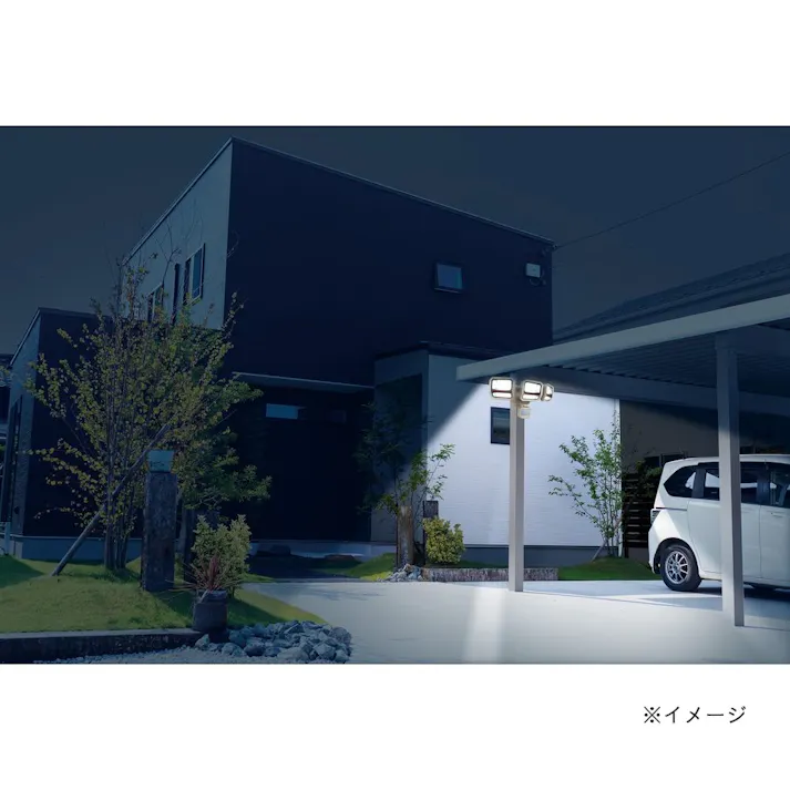 エルパ ELPA 二面発光ACセンサーライト3灯 ESL-SS2003AC