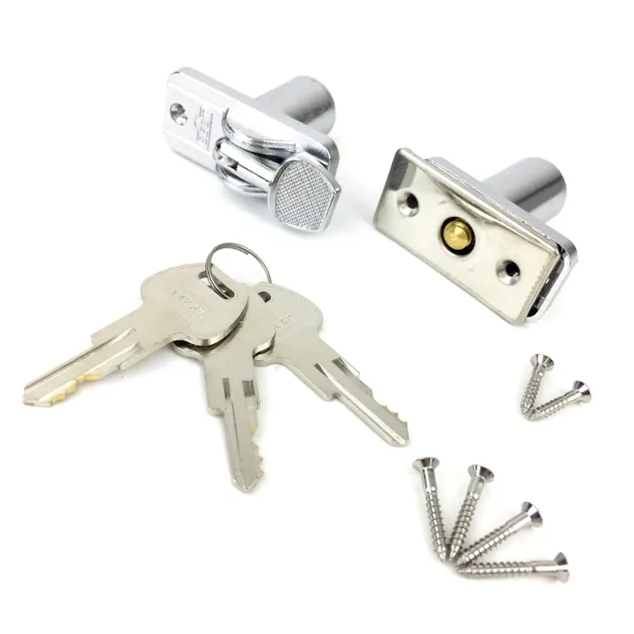 引戸金物 シリンダーホームロック 3-2