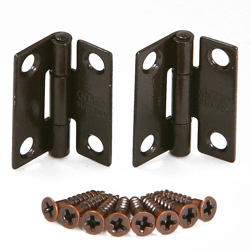蝶番 ブロンズ角蝶番 25mm 2-123 丁番 蝶番 ブロンズ角蝶番 25mm 2-123 丁番
