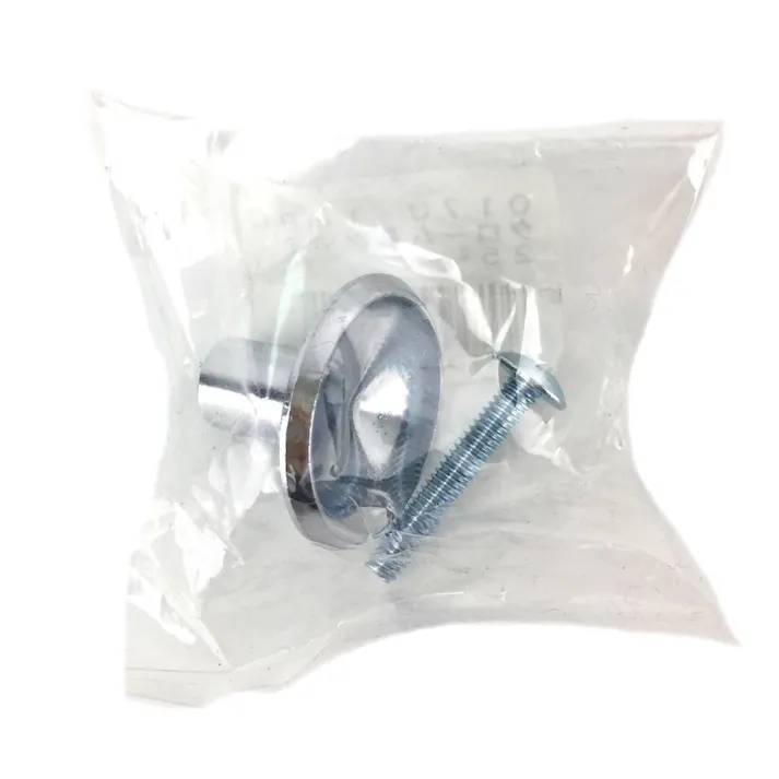 クローム丸つまみ 25mm