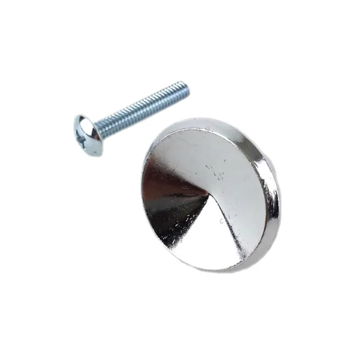 クローム丸つまみ 25mm