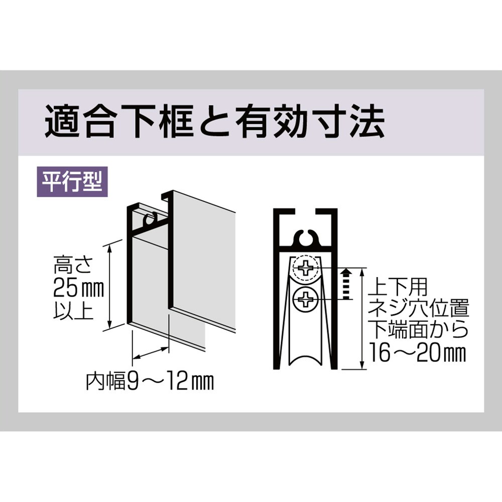 窓用取替戸車 9A-20｜ホームセンター通販【カインズ】