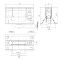 ベスト アルミサッシ 取替戸車 窓用 10B-25