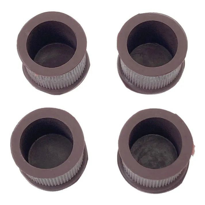 家具動楽 家具などの移動にラクにスベ~ル 丸脚キャップ 18~20mm用 10-300 4個入 ブラウン