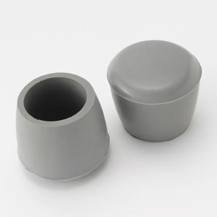家具動楽 家具などの移動にラクにスベ~ル パイプ脚キャップ 補強剤入 27~29mm用 10-324 4個入 グレー