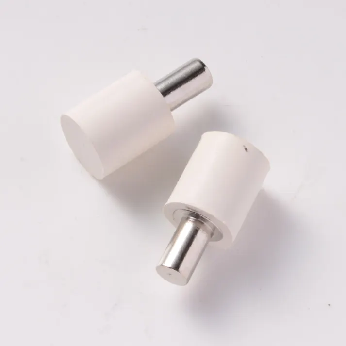 棚ダボ ゴム付さし込み棚ダボ 5mm 白 N-255 4個入