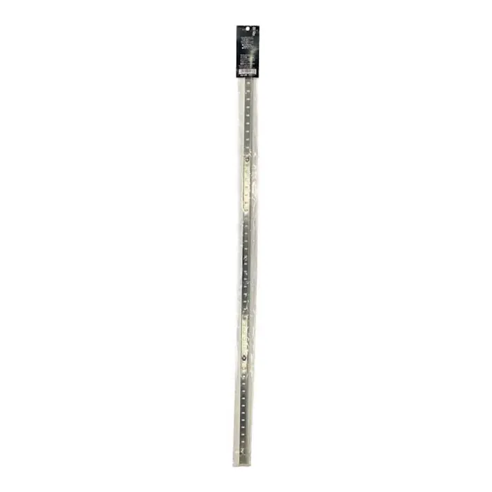 ステンレス棚柱 17ピッチ 白 936mm