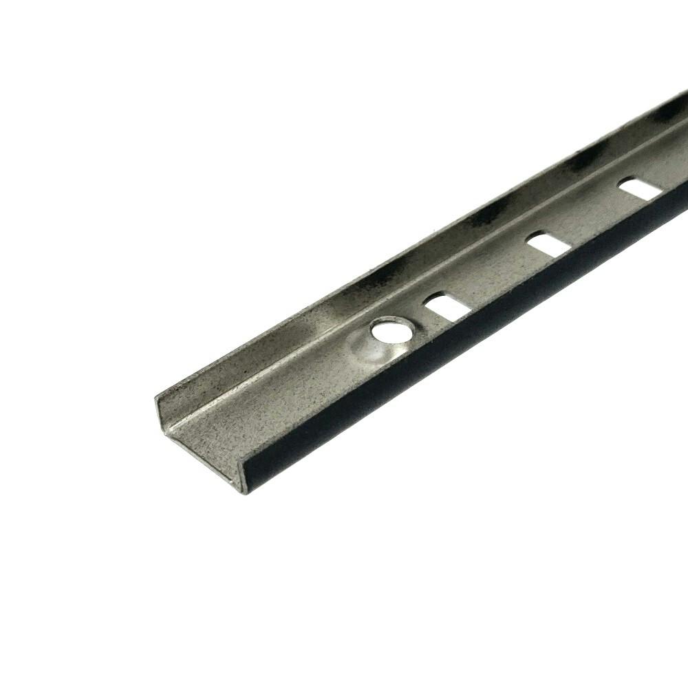 ステンレス棚柱 17ピッチ 黒 1599mm | ねじ・くぎ・針金・建築金物