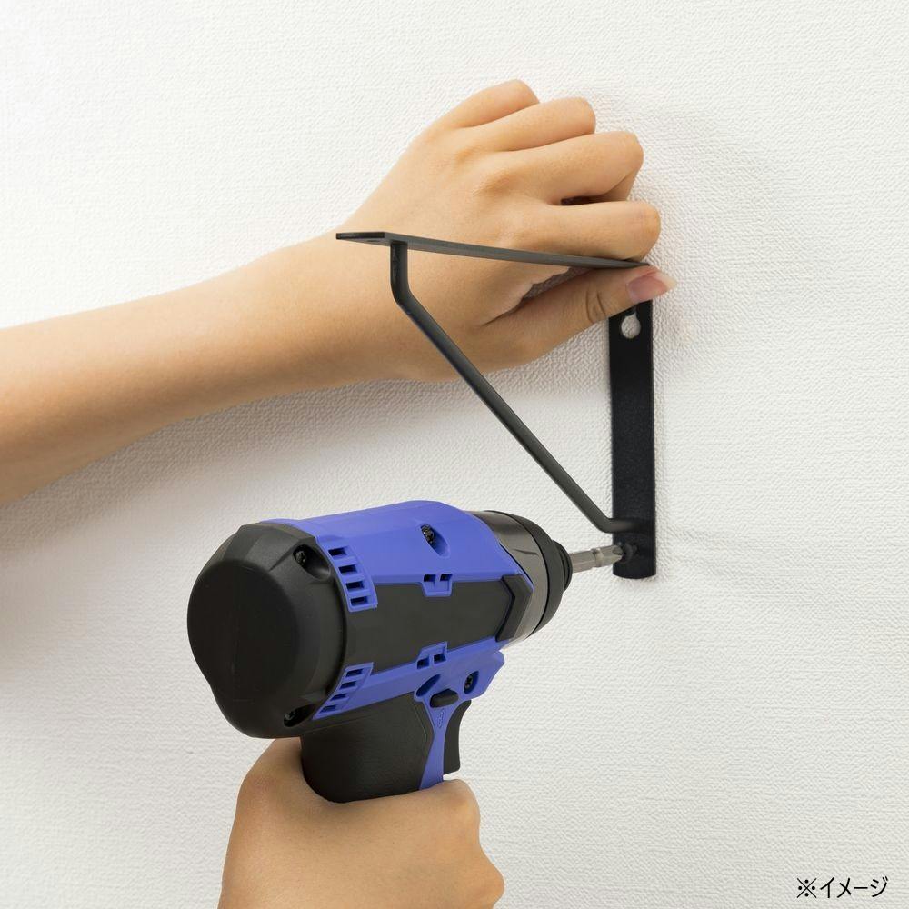 ▼値下-￥7,000　飾り棚 ★ 値下げ交渉受付中です。 iron アーム棚受 ホワイト 180mm×90mm | ねじ・くぎ・針金・建築金物