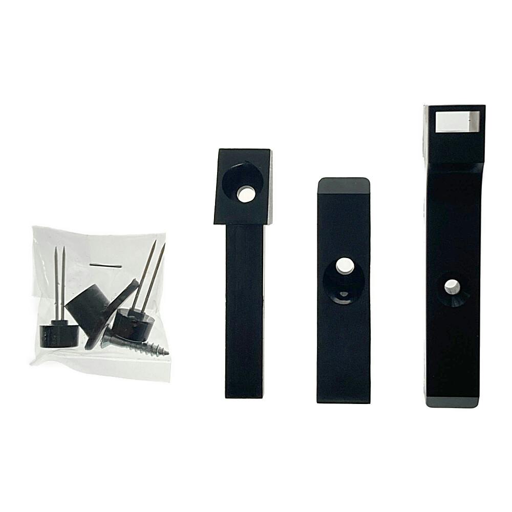 石膏ボード用棚受 1×4 ブラック | ねじ・くぎ・針金・建築金物 通販