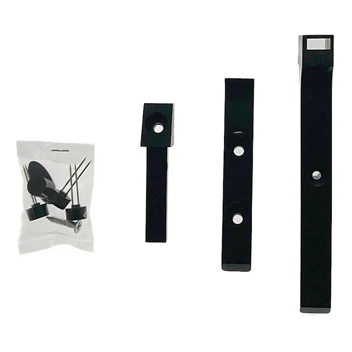 石膏ボード用棚受 1×6 ブラック