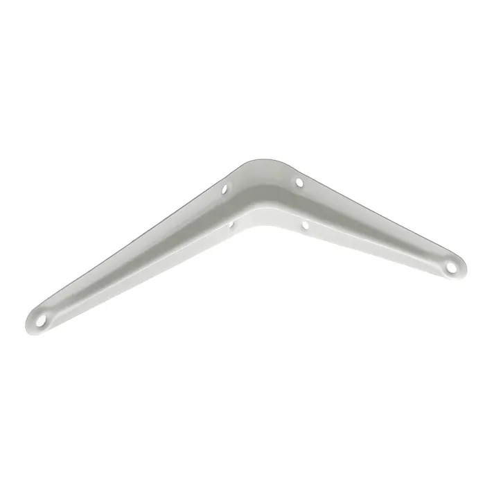 L型棚受 100mm ×125mm ホワイト