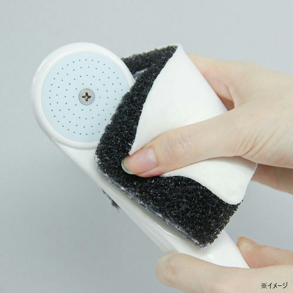 (まとめ) バスツインスポンジ/バススポンジ 〔ブルー〕 風呂掃除 『サッとる』 〔130個セット〕