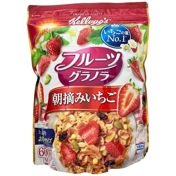 ケロッグ フルーツグラノラ 朝摘みいちご 600g(販売終了)